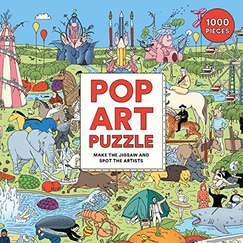 Pop Art Puzzle: Make The Jigsaw and Spot The Artists von Laurence King Publishing