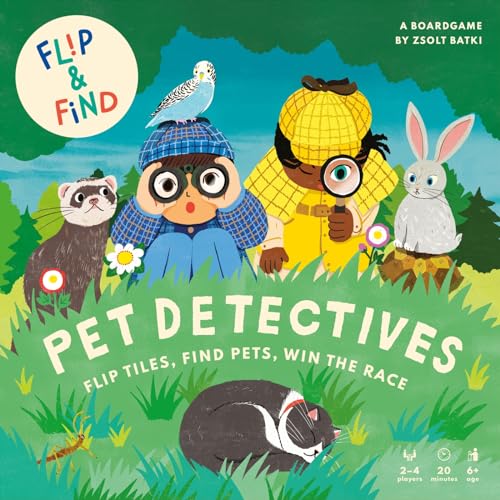 Laurence King Verlag GmbH Flip and Find. Pet Detectives: Flip Tiles, find Pets, Win The Race von Laurence King Verlag GmbH