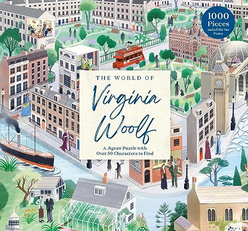 Laurence King The The World of Virginia Woolf 1000 Piece Puzzle: A Jigsaw Puzzle von Laurence King