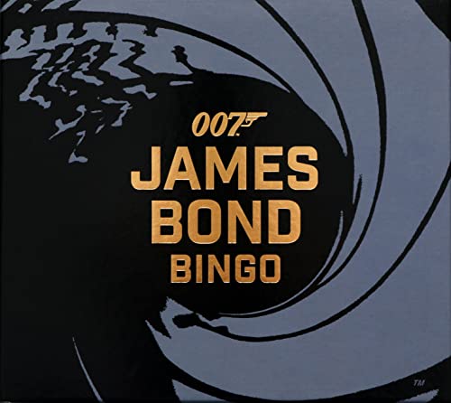 Laurence King Verlag 44230 James Bond Bingo Familienspiel, schwarz, One Size von Laurence King Verlag