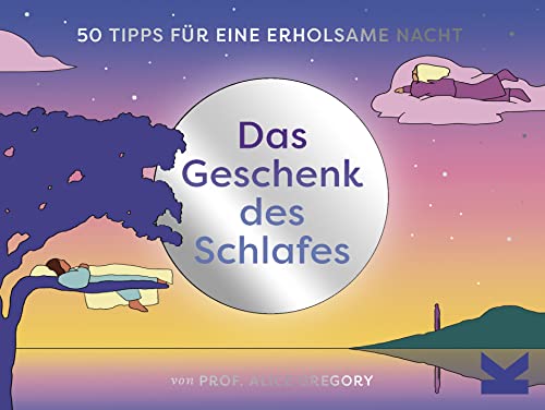 Laurence King Verlag 9783962443214 Das Geschenk des Schlafes. 50 Tipps für eine erholsame Nacht Ratgeber-Kartenset, Bunt von Laurence King Verlag