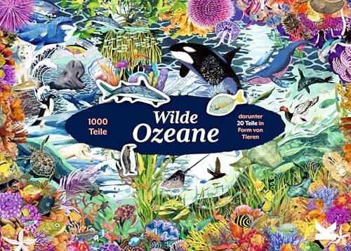 Wilde Ozeane: Große Erfolgsgeschichten der Natur,Puzzle 1000 Teile von Laurence King Verlag