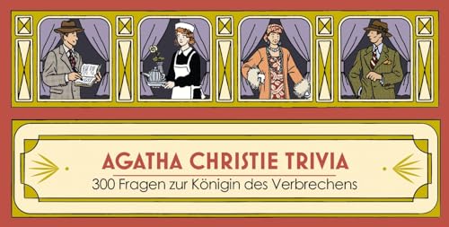 Laurence King 9783962444112 Agatha Christie Trivia-Kartenspiel, bunt von Laurence King