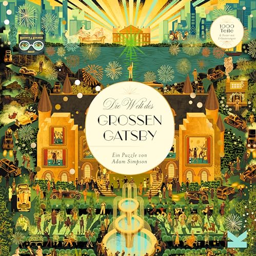 Die Welt des großen Gatsby: EIN 1000-Teile-Puzzle, Yellow von Laurence King