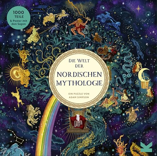Laurence King Die Welt der nordischen Mythologie. EIN 1000-Teile-Puzzle, Yellow Laurence King Die Welt der nordischen Mythologie. EIN 1000-Teile-Puzzle, Yellow von Laurence King