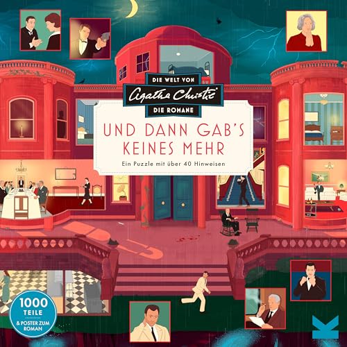 Laurence King Die Welt von Agatha Christie: Und dann gab's keines mehr. EIN 1000-Teile-Puzzle, Yellow Laurence King Die Welt von Agatha Christie: Und dann gab's keines mehr. EIN 1000-Teile-Puzzle, Yellow von Laurence King
