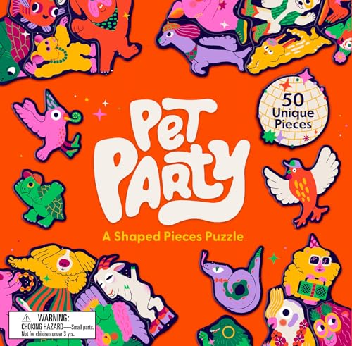 Pet Party: A Shaped Pieces Puzzle von Laurence King