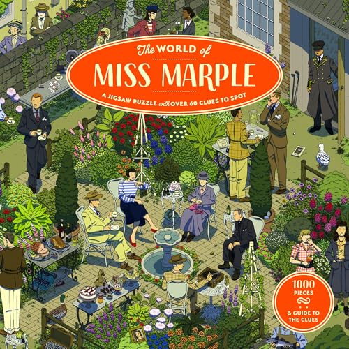 Laurence King 9781399608657 The World of Miss Marple Agatha Christie 1000 Teile Puzzle von Laurence King