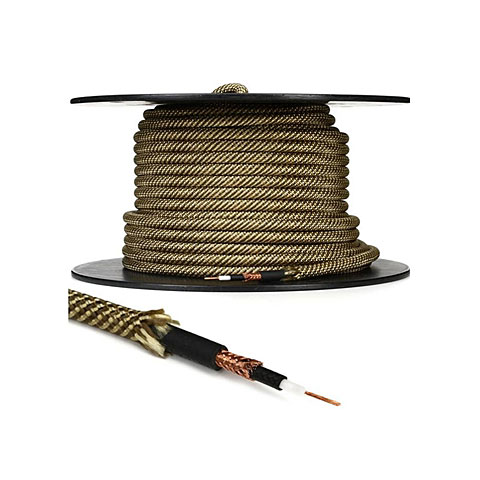 Lava Cable Vintage Tweed Meterware Audiokabel von Lava Cable