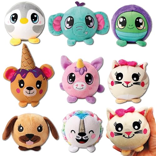 Lavatelli - Set 8 Stück Mitgebsel Kindergeburtstag Plüschtiere 12 cm Plush Toys Kawaaii, Spiele, Gadgets, Mitgebsel und Geschenkideen für Jungen und Mädchen von Lavatelli