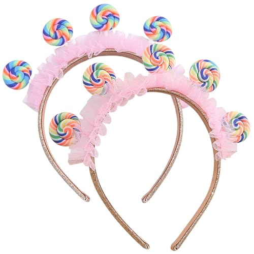 2pcs Candy Stirnband Lollipop süße Stirnbänder, süßes Haarband mit 4 Lutschbonbonplastik Stirnband für Kinder Kleinkind Mädchen Weihnachtsgeburtstagsfeiern, Themenveranstaltungen | Stirnbänder 2pcs Candy Stirnband Lollipop süße Stirnbänder, süßes Haarband mit 4 Lutschbonbonplastik Stirnband für Kinder Kleinkind Mädchen Weihnachtsgeburtstagsfeiern, Themenveranstaltungen | Stirnbänder von Lawnrden