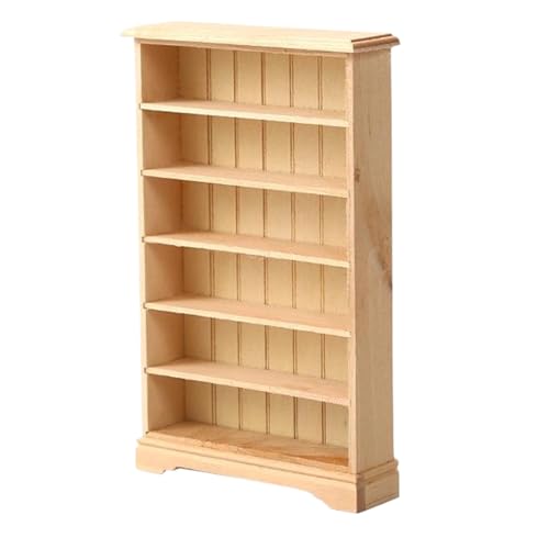 Dollhouse -Buchhandel 1:12 Klassiker hölzerne Mini Möbel 6x1x4 Zoll DIY Miniatur Bücherregal für Mini Dollhouse Accessoires Kinder Rollenspiele Geschenke |.Babypuppenmöbel Dollhouse -Buchhandel 1:12 Klassiker hölzerne Mini Möbel 6x1x4 Zoll DIY Miniatur Bücherregal für Mini Dollhouse Accessoires Kinder Rollenspiele Geschenke |.Babypuppenmöbel von Lawnrden