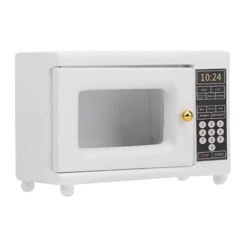 Lawnrden 1:12 Dollhouse Mikrowellenofen, hohe Simulationsminiatur -Puppenhaus -Mikrowellen -Mini -Esszimmer Kleines Dekoration für komplementäre Puppenhaus -Küchengeräte | Harz Mini -Ofenmodell Lawnrden 1:12 Dollhouse Mikrowellenofen, hohe Simulationsminiatur -Puppenhaus -Mikrowellen -Mini -Esszimmer Kleines Dekoration für komplementäre Puppenhaus -Küchengeräte | Harz Mini -Ofenmodell von Lawnrden