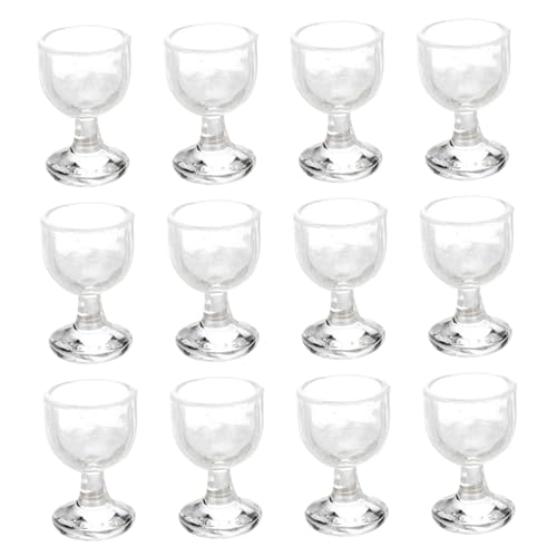 Lawnrden 12pcs Mini Weingläser, 0, 6x0.4 Mini Wine Dollhouse Miniatures Harz 1/12 Maßstab Zubehör für Dollhouse Kitchen Toys |.Flaschen Lawnrden 12pcs Mini Weingläser, 0, 6x0.4 Mini Wine Dollhouse Miniatures Harz 1/12 Maßstab Zubehör für Dollhouse Kitchen Toys |.Flaschen von Lawnrden