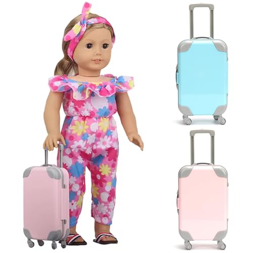 Lawnrden 2 PCs Mini -Puppengepäck für 16 & 18 -Zoll -Puppen, ABS -Plastikkofferspielzeug mit Griff, Reisekoffer für Amerika -Puppenzubehör | Kleidungszubehör Sets Sets Lawnrden 2 PCs Mini -Puppengepäck für 16 & 18 -Zoll -Puppen, ABS -Plastikkofferspielzeug mit Griff, Reisekoffer für Amerika -Puppenzubehör | Kleidungszubehör Sets Sets von Lawnrden