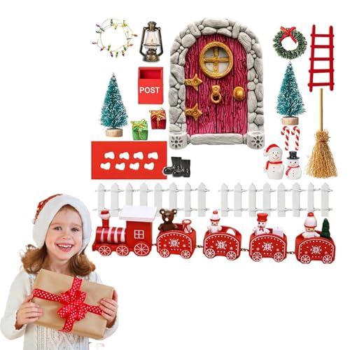 Lawnrden Dollhouse Weihnachtsdekorationen Set realistisch 1:12 Skala Miniaturpuppenhauszubehör Miniatur -Szene Kinder tun Spielen Spielzeug für Weihnachtsfeier | Dollhouses Lawnrden Dollhouse Weihnachtsdekorationen Set realistisch 1:12 Skala Miniaturpuppenhauszubehör Miniatur -Szene Kinder tun Spielen Spielzeug für Weihnachtsfeier | Dollhouses von Lawnrden