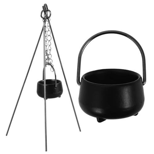 Lawnrden Mini Cauldron Gusseisen, Mini -Kessel 0, 8 '' Halloween mit Griff & 3 Supportstangen 1:12 Puppenhauszubehör Gusseisen Halloween Lawnrden Mini Cauldron Gusseisen, Mini -Kessel 0, 8 '' Halloween mit Griff & 3 Supportstangen 1:12 Puppenhauszubehör Gusseisen Halloween von Lawnrden