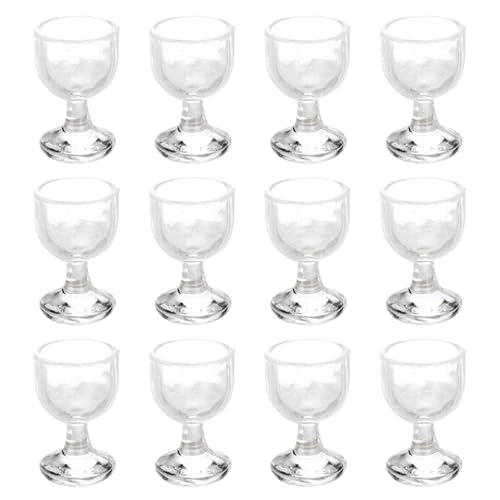 Lawnrden Mini Wein, 12 Prozent Mini Weingläser, 0, 6 x 0, 4 Puppenhaus Miniaturen Harz 1/12 Maßstab Accessoires für Dollhouse Kitchen Toys Lawnrden Mini Wein, 12 Prozent Mini Weingläser, 0, 6 x 0, 4 Puppenhaus Miniaturen Harz 1/12 Maßstab Accessoires für Dollhouse Kitchen Toys von Lawnrden