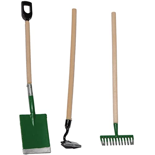 Lawnrden Miniaturgartenwerkzeuge Set Dollhouse Garden Accessoires Set von 3 | Mini Farm Tools Lawnrden Miniaturgartenwerkzeuge Set Dollhouse Garden Accessoires Set von 3 | Mini Farm Tools von Lawnrden