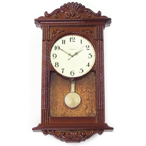 Lawnrden Puppenhauszubehör und Möbel Vintage Holz Wanduhr 1/12 Maßstab Accessoires DIY Miniatur -Sachen für Wohnzimmerstudienraum | Kinderpuppenhausspielzeug Lawnrden Puppenhauszubehör und Möbel Vintage Holz Wanduhr 1/12 Maßstab Accessoires DIY Miniatur -Sachen für Wohnzimmerstudienraum | Kinderpuppenhausspielzeug von Lawnrden