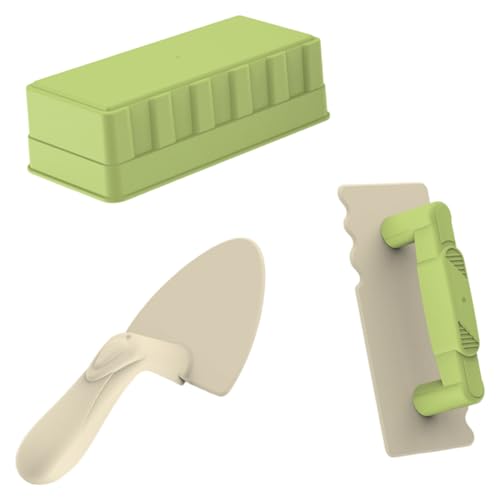 Lawnrden Sandspielzeug, 3PCS Sandspielzeug, Plastikspielzeugsteine mit Glättungswerkzeugen, Schlossgebäude -Kit für Jungen, Mädchen Lawnrden Sandspielzeug, 3PCS Sandspielzeug, Plastikspielzeugsteine mit Glättungswerkzeugen, Schlossgebäude -Kit für Jungen, Mädchen von Lawnrden