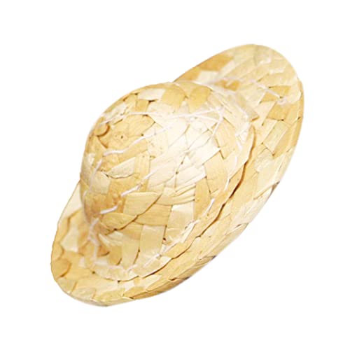 Lawnrden Simulationsstrohhutspielzeugpuppenhauszubehör Set Mini Hut für Dekoration | Doll House Dekoration Lawnrden Simulationsstrohhutspielzeugpuppenhauszubehör Set Mini Hut für Dekoration | Doll House Dekoration von Lawnrden