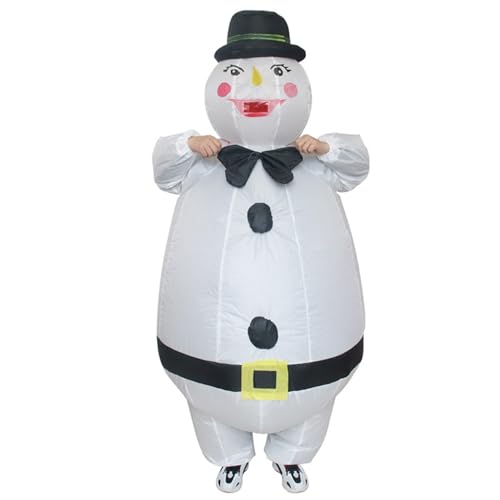 Lawnrden Weihnachten Schlauchboote Gentleman Schneemann Kostüm mit Hut und Fliege lustige aufblasbare Schneemann -Weihnachtskostüm für Home Shop Office School Party | Kostüme Lawnrden Weihnachten Schlauchboote Gentleman Schneemann Kostüm mit Hut und Fliege lustige aufblasbare Schneemann -Weihnachtskostüm für Home Shop Office School Party | Kostüme von Lawnrden