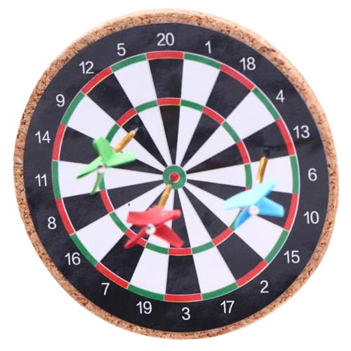 Lawnrden Miniatur -Dinge, Puppenhaus Darts Set 1 12 Skala Dollhouse Accessoires Realistische Miniatur -Dinge mit 1 Dartboard und 3 Darts Dekorative Puppenhausminiaturen für DIY -Einstellungen Lawnrden Miniatur -Dinge, Puppenhaus Darts Set 1 12 Skala Dollhouse Accessoires Realistische Miniatur -Dinge mit 1 Dartboard und 3 Darts Dekorative Puppenhausminiaturen für DIY -Einstellungen von Lawnrden