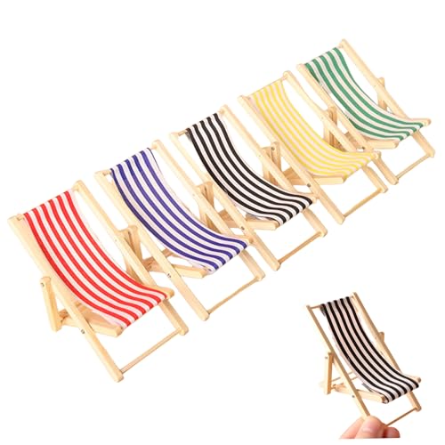 Miniaturstuhl, 5pcs Dollhouse Chair, 1:12 Skala Miniature, 5 Farben Dollhouse Möbel für DIY, Landschaft, Strand Miniaturstuhl, 5pcs Dollhouse Chair, 1:12 Skala Miniature, 5 Farben Dollhouse Möbel für DIY, Landschaft, Strand von Lawnrden