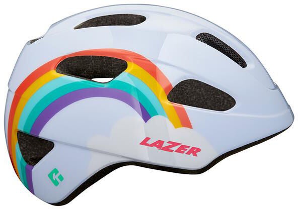 Lazer Pnut KC Fahrradhelm, Rainbow, XS von Lazer