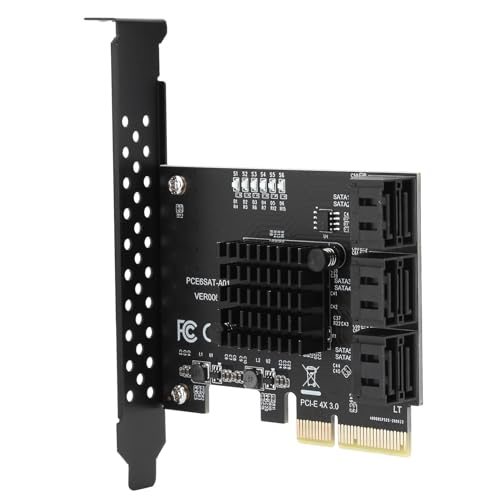 Lazmin112 6-Port- -Festplattenadapter, PCI E3.0 Gen3 4X-Erweiter Lazmin112 6-Port- -Festplattenadapter, PCI E3.0 Gen3 4X-Erweiter von Lazmin112