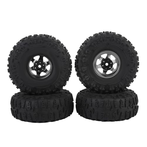 Lazmin112 RC Crawler Tire, Ausgezeichneter Grip RC -Reifen -Set für Upgrade (Ti) von Lazmin112