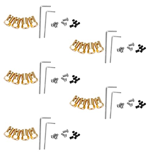 Lbvzxkad 20 STÜCKE 5 mm Bis 12 mm Messing Kombinierer Radnabe Sechskant Adapter für B14 B16 B24 B36 C14 C24 MN D90 D91 von Lbvzxkad