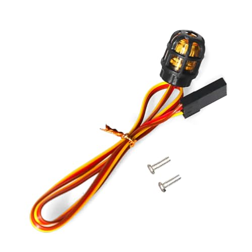 Lbvzxkad 360 Grad Drehbares Licht, LED-Techniklampe für 1/14 Bagger für - RC -Anhänger Kipper -770S Auto von Lbvzxkad