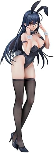 LcYxxJJ Black Rabbit Aoi, weißes Kaninchen, Natsume-Figur, Statuen, 30 cm, PVC-Actionfiguren, Modell, Anime-Kollektion, Desktop-Dekoration, Sammlerstücke (schwarz) von LcYxxJJ