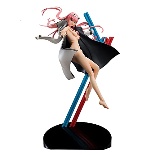 LcYxxJJ Darling In The Franxxx 02 Figur Statuen 34cm PVC Action Figuren Modell Anime Collection Desktop Dekoration Sammlerstücke von LcYxxJJ