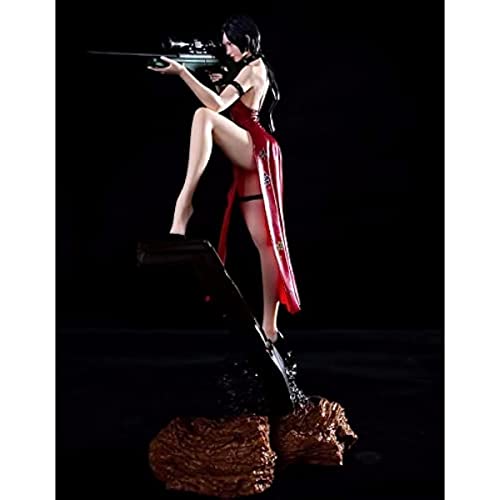 LcYxxJJ Evil Figur, Ada Wong Figur Statuen 34cm PVC Action Figuren Modell Anime Collection Desktop Dekoration Sammlerstücke von LcYxxJJ