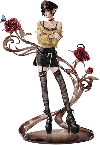 LcYxxJJ Illustration Beauty Figur Statuen 23cm PVC Action Figuren Modell Anime Collection Desktop Dekoration Sammlerstücke (A) von LcYxxJJ