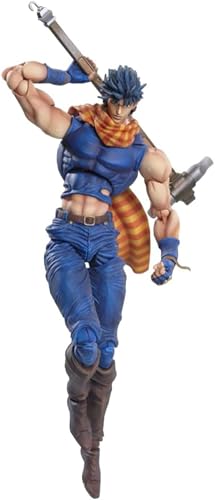 LcYxxJJ Jonathan Joestar Figur Statuen 17cm PVC Action Figuren Modell Anime Collection Desktop Dekoration Sammlerstücke (Blau) von LcYxxJJ