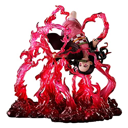 LcYxxJJ Kamado Nezuko-Figur, Statuen, 16 cm, PVC-Actionfiguren, Modell, Anime-Kollektion, Desktop-Dekoration, Sammlerstücke (A) von LcYxxJJ