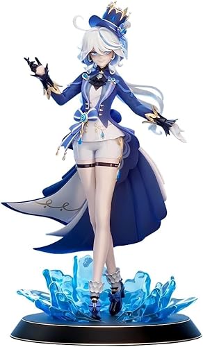 LcYxxJJ Keqing Figur Statuen, 27 cm, PVC-Actionfiguren, Modell, Anime-Kollektion, Desktop-Dekoration, Sammlerstücke (B) von LcYxxJJ