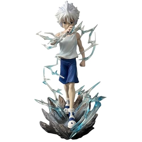 LcYxxJJ Killua Reisalin Figur Statuen, 21 cm, PVC-Actionfiguren, Modell, Anime-Kollektion, Desktop-Dekoration, Sammlerstücke von LcYxxJJ