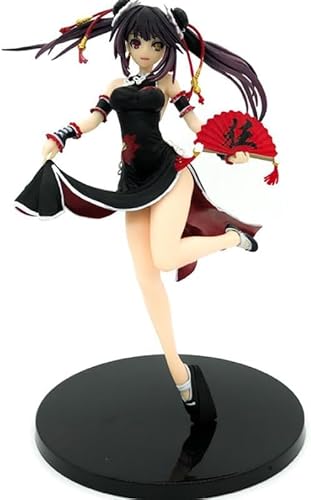 LcYxxJJ Kurumi Figur Statuen, 24 cm, PVC-Actionfiguren, Modell, Anime-Kollektion, Desktop-Dekoration, Sammlerstücke, Schwarz von LcYxxJJ