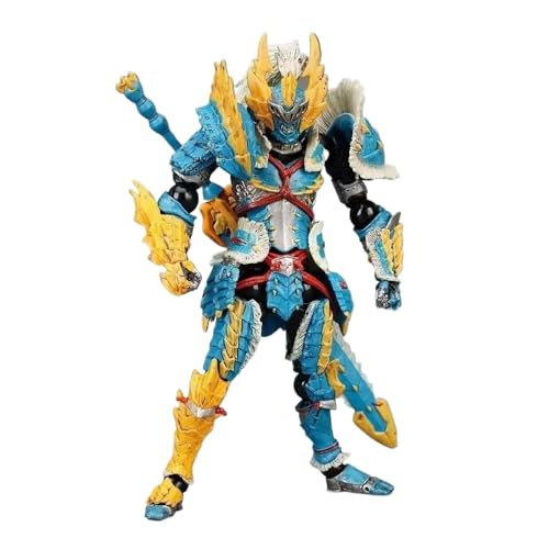 LcYxxJJ Monster Hunter Figur Statuen, 17 cm, PVC-Actionfiguren, Modell, Anime-Kollektion, Desktop-Dekoration, Sammlerstücke (Zinogre) von LcYxxJJ