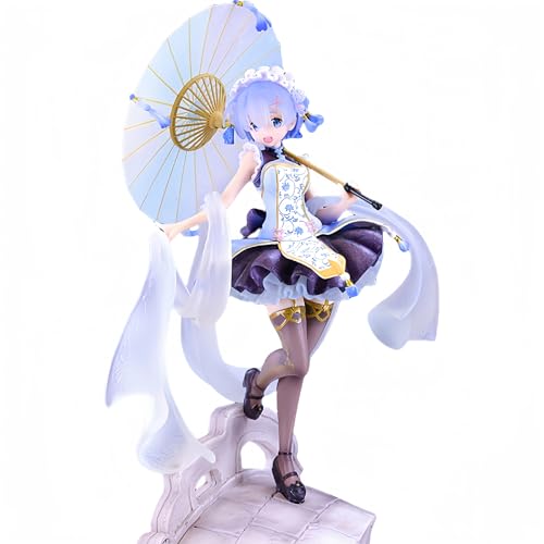 LcYxxJJ Re:0 REM Figur Statuen 28 cm PVC Actionfiguren Modell Anime Collection Desktop Dekoration Sammlerstücke von LcYxxJJ