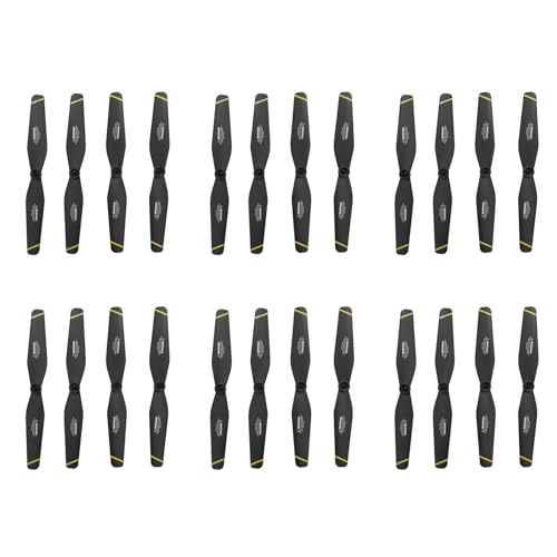 Lckiioy 24 Stücke Flugzeug Propeller Fan Blade Set für Sg700 / Xs809 / Dm107S Faltbare Quadrotor Drohne von Lckiioy