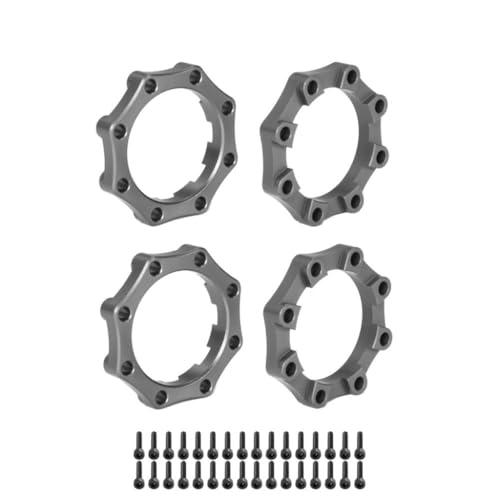 4 Stücke Metall Hexagon Adapter Für Auto Spielzeug Erweiterte Rad Stick Hub Adapter Ersatzteil Für Fernbedienung Fahrzeug Zubehör von Ldabrye