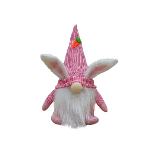 Ldabrye 34/23 cm Rudolph Gesichtslosen Gestrickte Für Gefüllte Hase Spielzeug Dekoration Häkeln Anhänger Ornament Leucht von Ldabrye