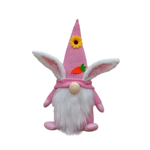 Ldabrye 34/23 cm Rudolph Gesichtslosen Gestrickte Für Gefüllte Hase Spielzeug Dekoration Häkeln Anhänger Ornament Leucht von Ldabrye