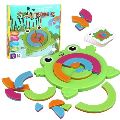 Ldabrye 40 Herausforderungen Spaß Für Frosch Puzzle Interaktives Eltern Kind Üben Hände Und Augen Formdenken Logikspielzeug von Ldabrye